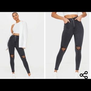 Pretty Little Thing 5 Pocket Skinny Jeans
